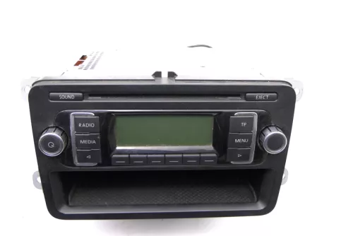 VW Golf 5 Radio CD Player Original RCD300 BVX 1K0035156 mit Code 1K0057156B