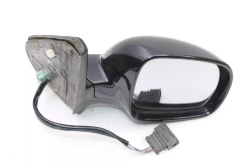 VW Golf 4 Bora elektrischer Spiegel vorne rechts Außenspiegel blau LC5M