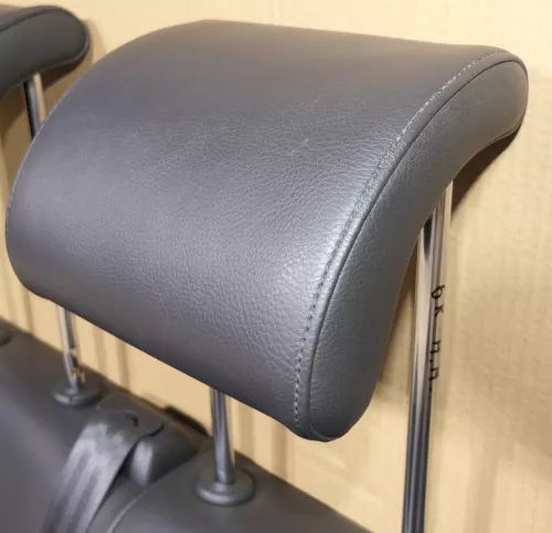 VW Polo 6R Kopfstütze hinten in der Mitte schwarz Kunstleder Leder GT GTI 