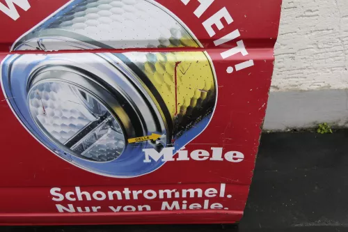 VW T4 Transporter Tür rechts Schiebetür rot Multivan Caravelle (120053)