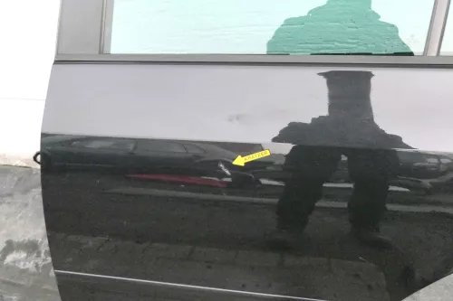 VW Golf 5 Cross Plus 5M1 Tür hinten links schwarz LC9Z (120081)