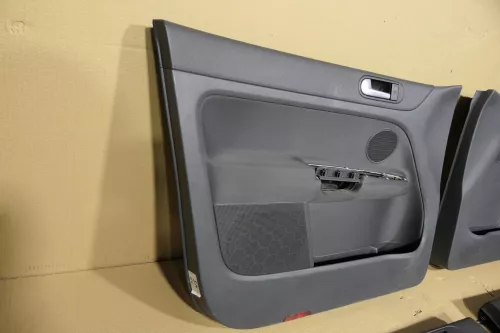 VW Golf Plus 5M 4x Türverkleidung Verkleidung Tür vorne + hinten links schwarz (120107)