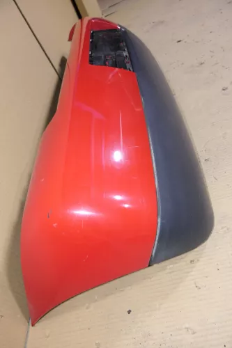 VW Lupo Stoßstange hinten Heckstoßstange Stoßfänger rot LP3G (120194)