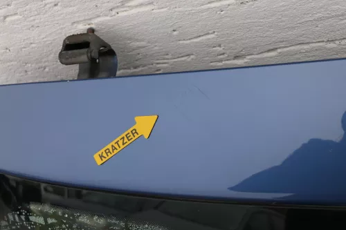 Audi A3 8L Facelift Heckklappe Kofferraumklappe Klappe hinten blau LW5Z (120295)