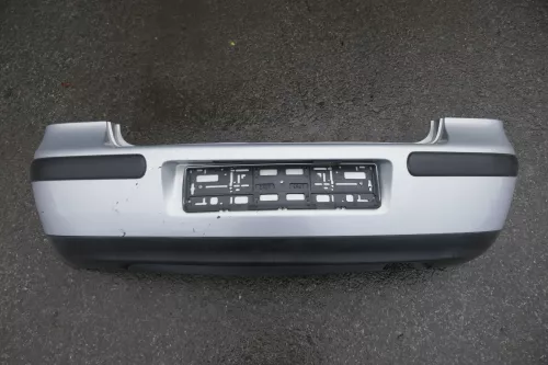 VW Golf 4 Limousine Stoßstange hinten Heckstoßstange Stoßfänger silber LB7Z