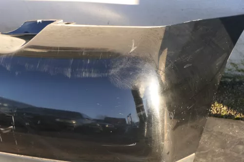 VW Lupo Stoßstange hinten Heckstoßstange Stoßfänger schwaz L041 (120351)