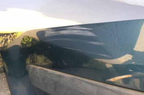 VW Golf 4 Bora Kombi Stoßstange hinten Heckstoßstange Stoßfänger grün LC6X (120353)