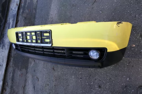 VW Lupo Stoßstange vorne Frontstoßstange Stoßfänger gelb LD1B Nebelscheinwerfer (120373)