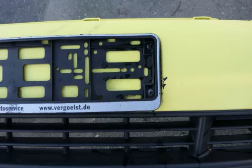 VW Lupo Stoßstange vorne Frontstoßstange Stoßfänger gelb LD1B Nebelscheinwerfer (120373)