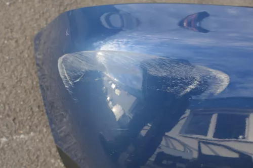 Audi A3 8L Stoßstange Heckstoßstange hinten blau LZ5W (120376)