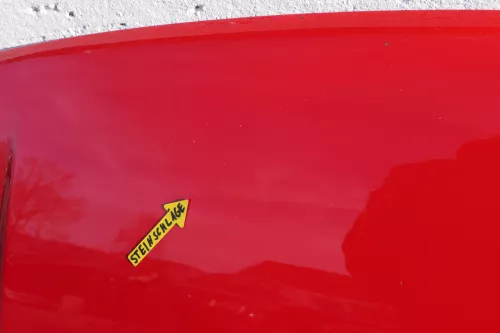 VW Caddy 9K Polo Variant 6Kv Kombi Motorhaube vorne rot LP3G Klappe Haube (120395)