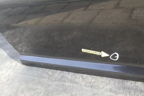 VW Golf 4 Tür vorne links Fahrertür 2/3-Türer schwarz LC9Z metallic xxx (120396)