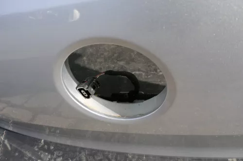 VW Polo 6R 6C Heckklappe Kofferraumklappe Klappe Scheibe grau silber LA7W (120577)