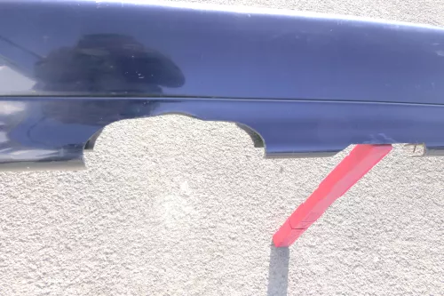 VW Sharan 7M Stoßstange hinten Heckstoßstange bis Bj. 1999 blau LB5N ProjetZWO (120655)