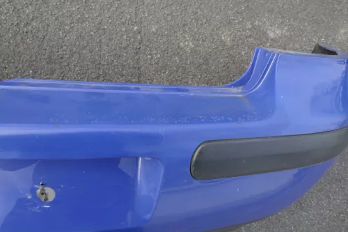 VW Golf 4 Limousine Stoßstange hinten Heckstoßstange Stoßfänger blau LW5Z jazzb (120760)