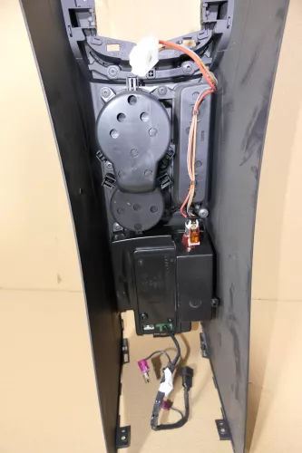 Audi A4 8K B8 Mitteltunnel hinten Verkleidung um Handbremse titanschwarz schwarz (120772)