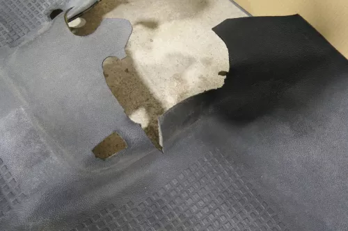 VW T4 Teppich Innenraumteppich Innen Boden Bodenbelag vorne 7D1863711AD (120777)