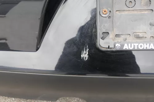 VW Fox 5Z Stoßstange hinten Stoßfänger schwarz L041 Heckstoßstange (120782)