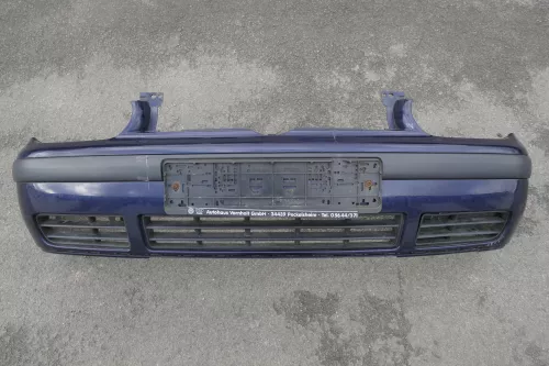 VW Golf 4 Stoßstange vorne Frontstoßstange Stoßfänger vorne blau LB5N indigoxxxx