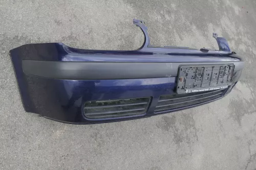 VW Golf 4 Stoßstange vorne Frontstoßstange Stoßfänger vorne blau LB5N indigoxxxx (120799)
