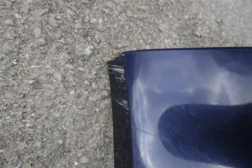 VW Golf 4 Stoßstange vorne Frontstoßstange Stoßfänger vorne blau LB5N indigoxxxx (120799)