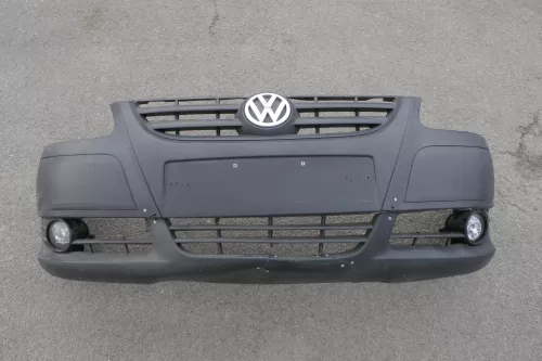 VW Fox 5Z Stoßstange vorne Stoßfänger schwarz - Bilder - Bastler! (120811)