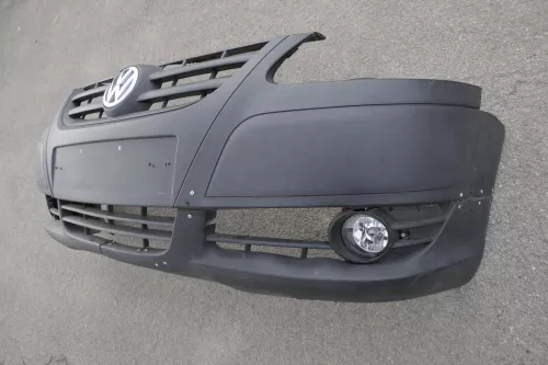 VW Fox 5Z Stoßstange vorne Stoßfänger schwarz - Bilder - Bastler! (120811)