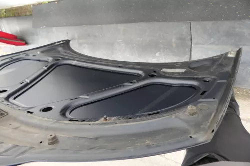 Audi A3 8P Motorhaube Haube Klappe vorn vorne blau LZ5J 4/5-Türer (120870)