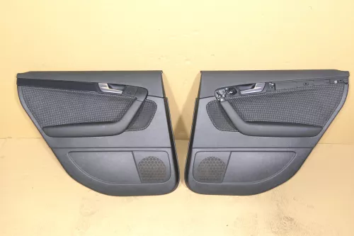 2x Audi A3 8P Türverkleidung Verkleidung Tür hinten links rechts schwarz 4/5-Tür