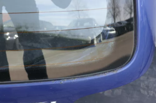VW Passat 3B Kombi Variant Heckklappe Klappe hinten mit Scheibe blau LA5E mariti (120998)