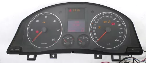 VW Golf 5 1K 5M Plus Tacho Tachometer Kombiinstrument 1K0920863B 1.9 TDI 216TKM