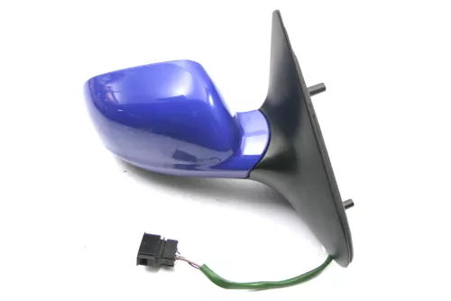 VW Polo 6N2 elektrischer Spiegel Außenspiegel rechts außen Blau LA5C surfblue (121107)
