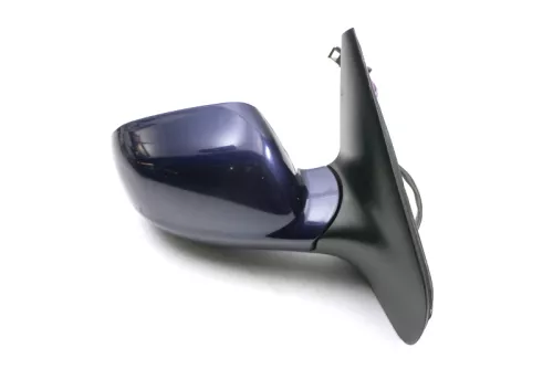 VW Golf 4 Bora elektrischer Spiegel vorne rechts Außenspiegel Blau LB5N indigobl (121114)