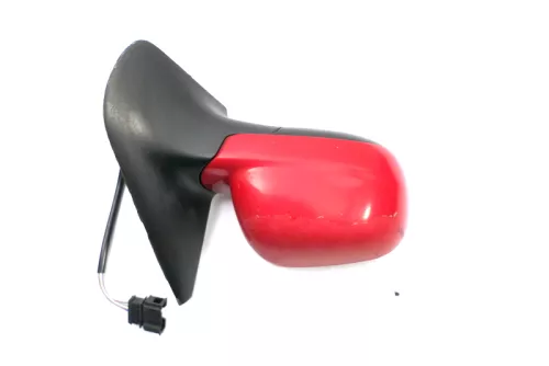 VW Golf 4 Bora elektrischer Spiegel vorne rechts Außenspiegel Rot LP3G (121123)