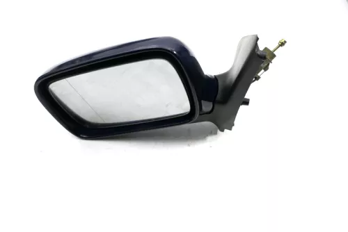 Seat Ibiza 6K Spiegel Außenspiegel + Glas links außen schwarz manuell Blau LA5E