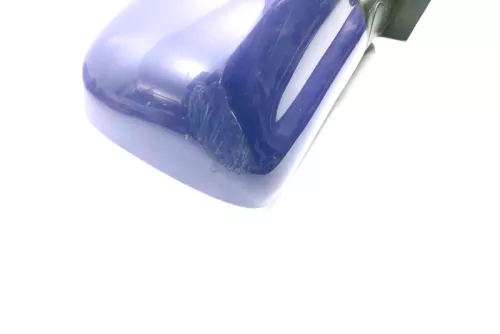 VW Polo 6N manueller manuell Spiegel Außenspiegel rechts Blau LD5D (121139)