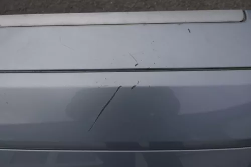 Audi A2 8Z Stoßstange hinten Heckstoßstange blau türkis LY7R (121960)