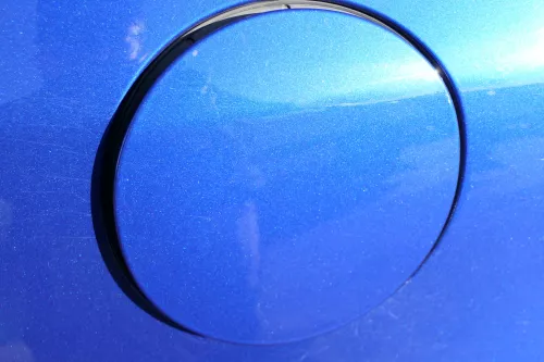 VW Golf 5 Tankdeckel Klappe Tankklappe Deckel Tank blau LC5J