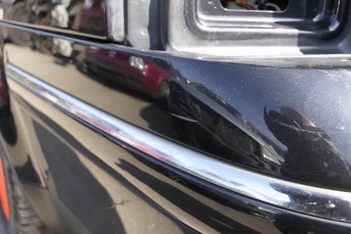 VW Passat 3BG Kombi Stoßstange hinten Heckstoßstange Stoßfänger schwarz LC9Z (122551)