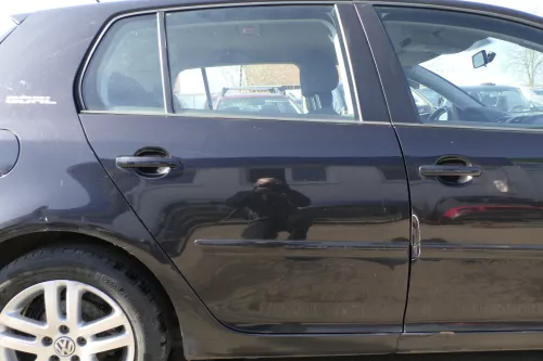 VW Golf 5 V 1K Tür Türrahmen hinten rechts 4/5-Türer schwarz LC9Z metallic
