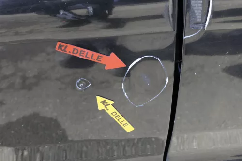 VW Golf 5 V 1K Tür Türrahmen hinten rechts 4/5-Türer schwarz LC9Z metallic (122560)