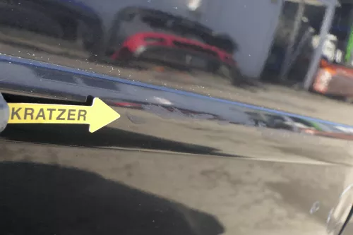 VW Golf 5 V 1K Tür Türrahmen hinten rechts 4/5-Türer schwarz LC9Z metallic (122560)