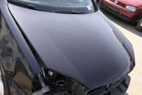 VW Golf 5 V 1K Motorhaube Haube Klappe vorne schwarz LC9Z metallic - BILDER!! (122569)