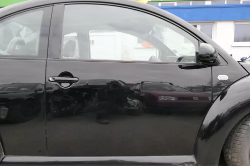 VW New Beetle 1C 9C Tür vorne rechts Beifahrertür schwarz L041 - OHNE Anbauteile
