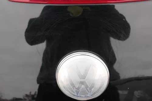 VW New Beetle 1C 9C Heckklappe mit Scheibe Klappe hinten schwarz L041 (ohneSchlo (122632)