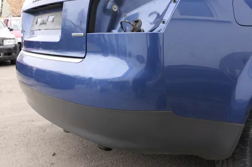 Audi A4 8E B6 Limousine Stoßstange hinten mit Spoiler blau LZ5W (122687)