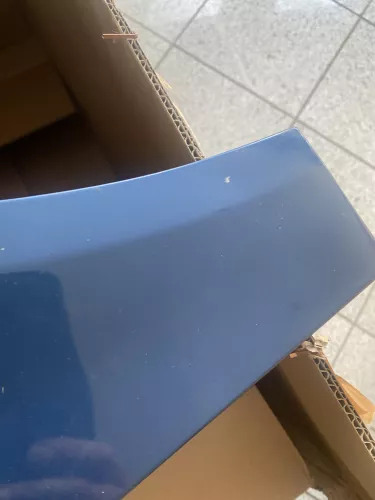 Audi A4 8E B6 Kotflügel vorne rechts blau LW5Z (122689)