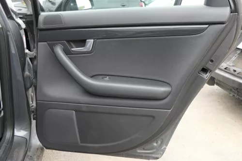 4x Audi A4 8E B6 Türverkleidung Verkleidung Tür vorne +hinten links schwarz soul (122711)