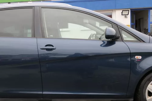 Seat Altea 5P XL Toled Tür vorn rechts Beifahrertür grau blau LS5Y -ohneAnbautei