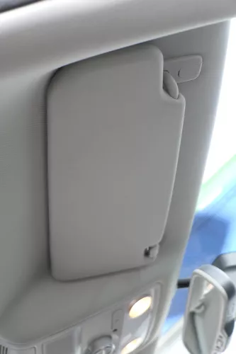 VW Golf 6 5K Sonnenblenden Sonnenblende grau rechts 1K0857552 K (122985)